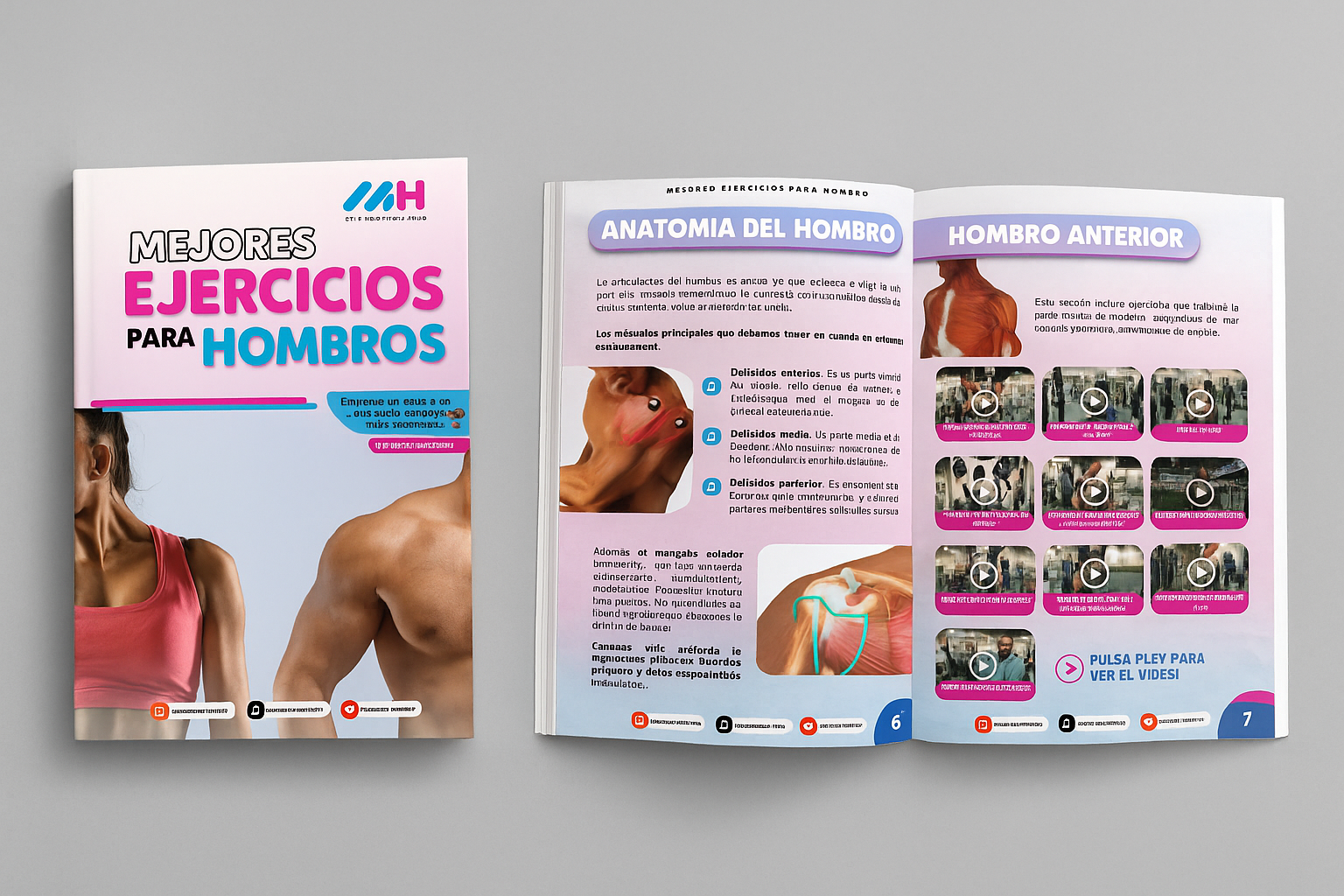 Libro de Ejercicios para Hombros – Mario Harriero